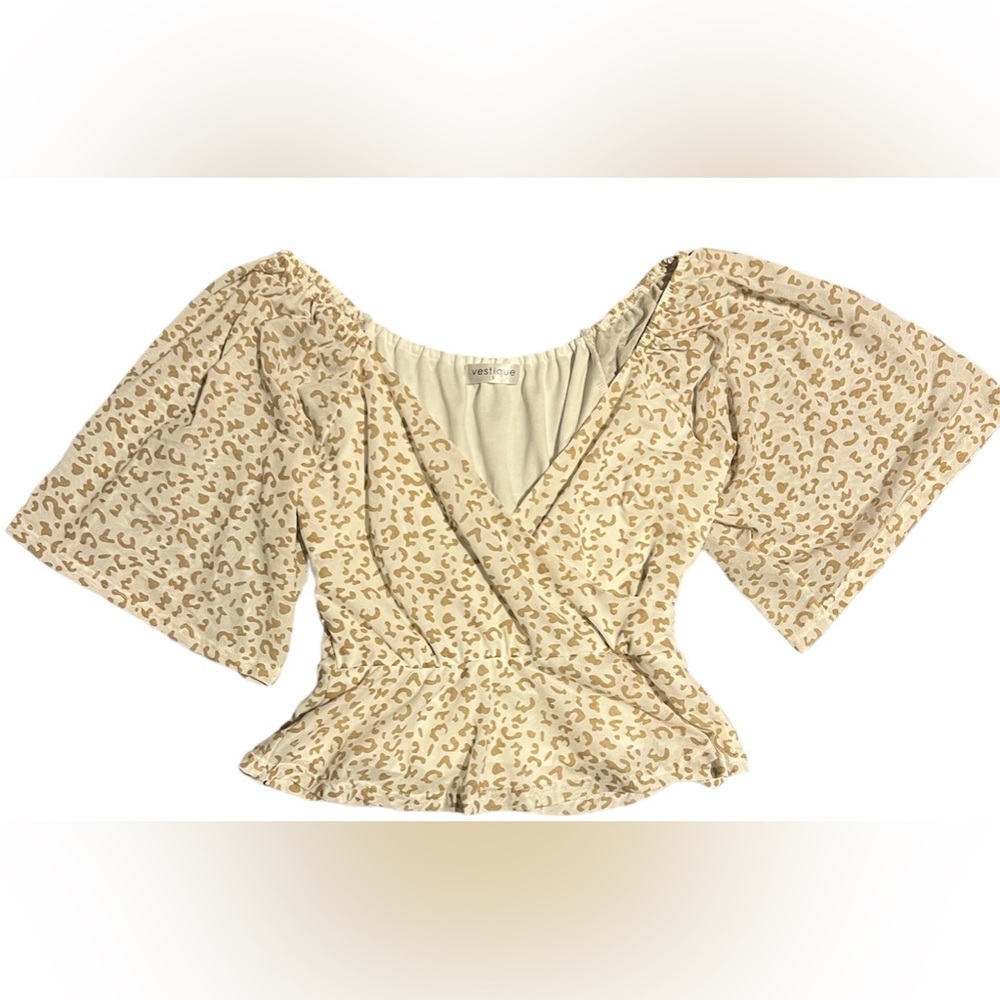 Animal Print Crop Top